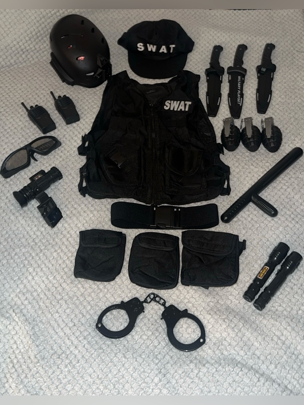 Tactical Black Role-Play VR Accessory Set